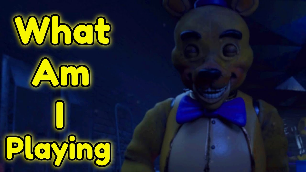 This Fnaf Fangame Is REALLY Weird... // Forgotten At Fredbear's (Night 1-3)