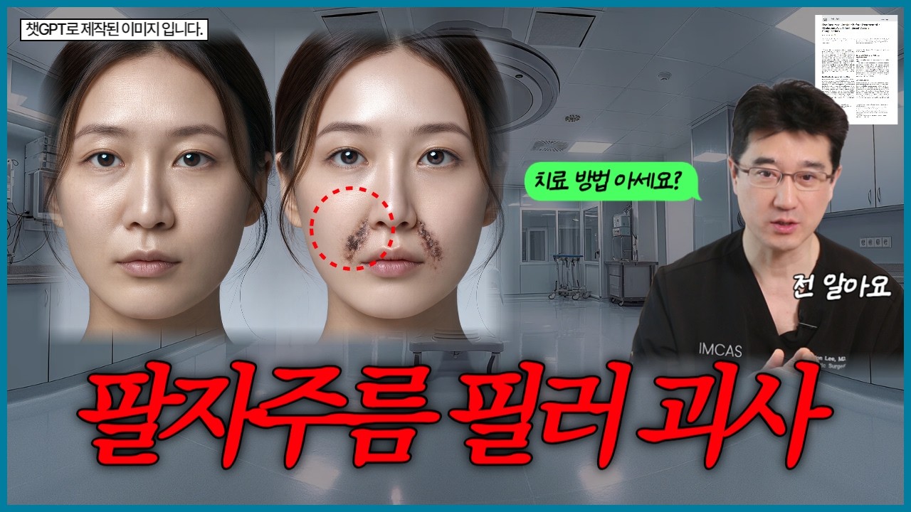 팔자주름 필러 맞고 괴사 왔다면?