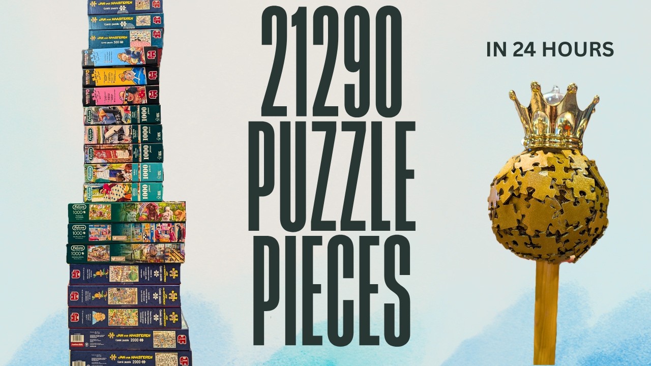 Inside the 24 Heures de Belgique de Puzzle | 21290 Pieces in a 24 Hour Marathon