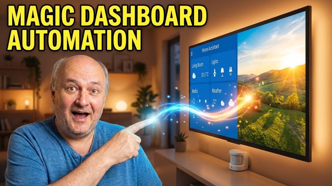 Smart Dashboard Magic: Automating Dashboards, Photos & Presence Detection