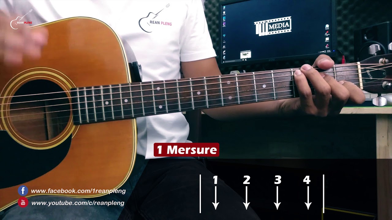 រៀនហ្គីតា (Guitar Lesson13)ចង្វាក់ស៊្លូ