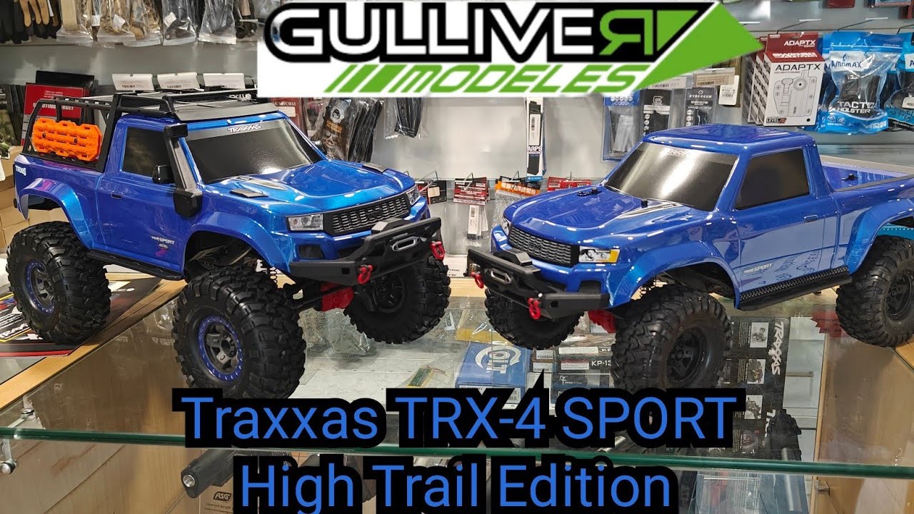 Traxxas TRX-4 High Trail Edition Sport... GULLIVER ÉPAGNY . SCALE CRAWLER