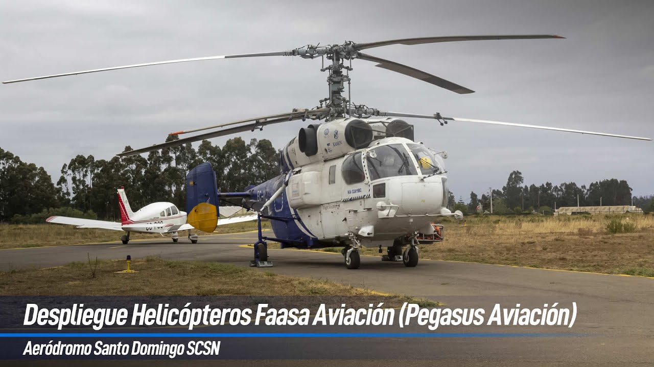Despliegue Helic&oacute;pteros Faasa Aviaci&oacute;n (Pegasus Aviaci&oacute;n)