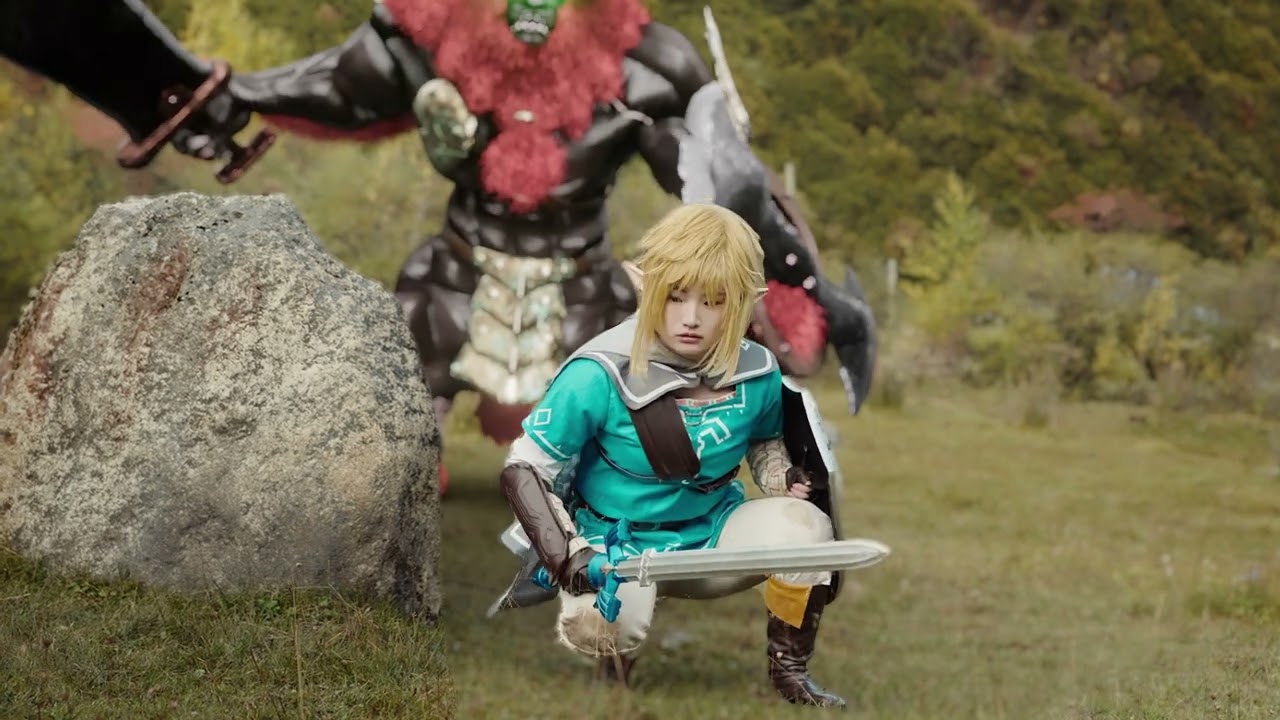 Breath Of The Wild In Real Life---Frist Lynel Fight