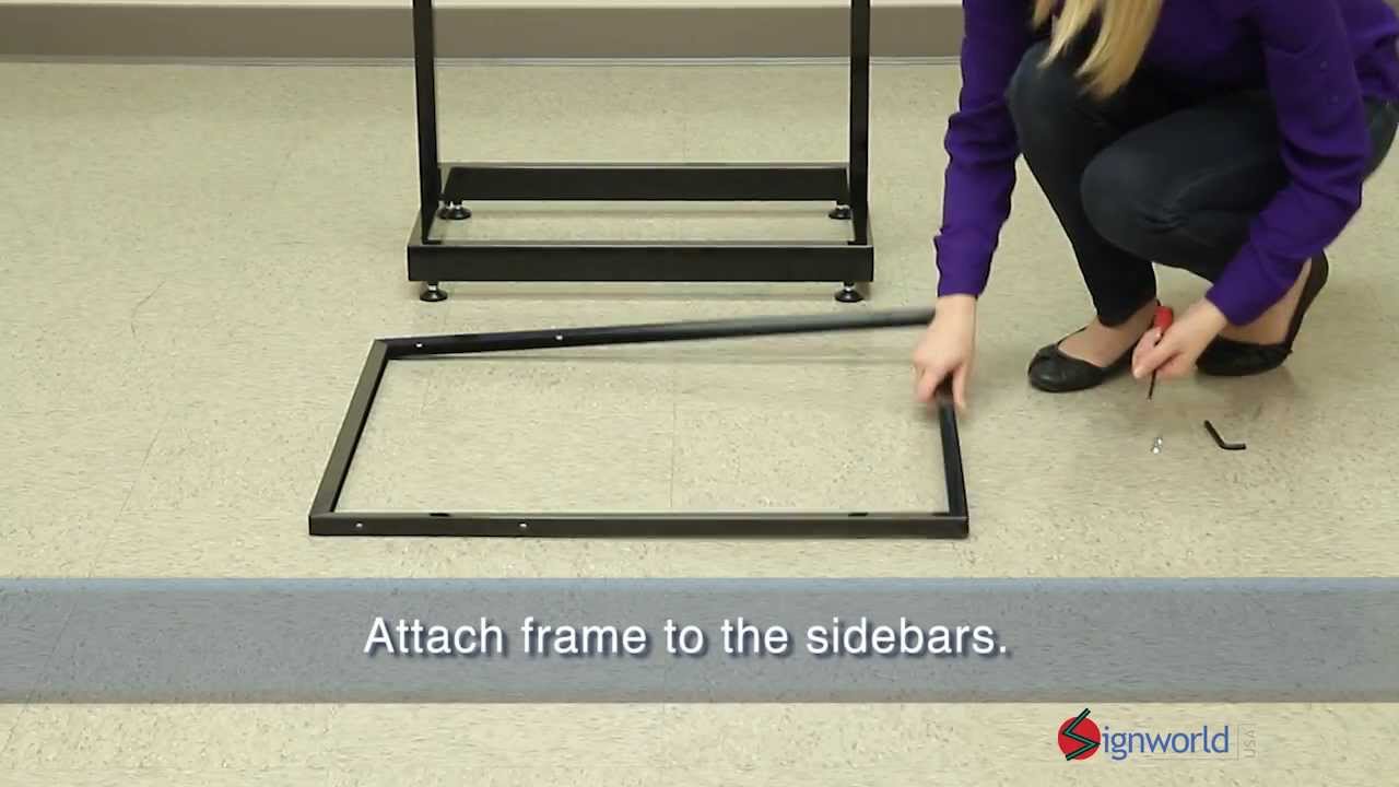 Heavy Duty Poster Sign Holder Floor Stand 22