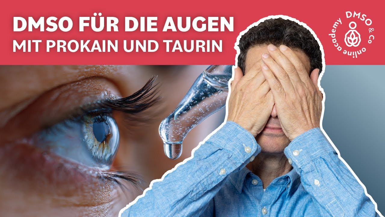 Dr. Hartmut Fischer empfiehlt: DMSO Augentropfen mit Procain und Taurin