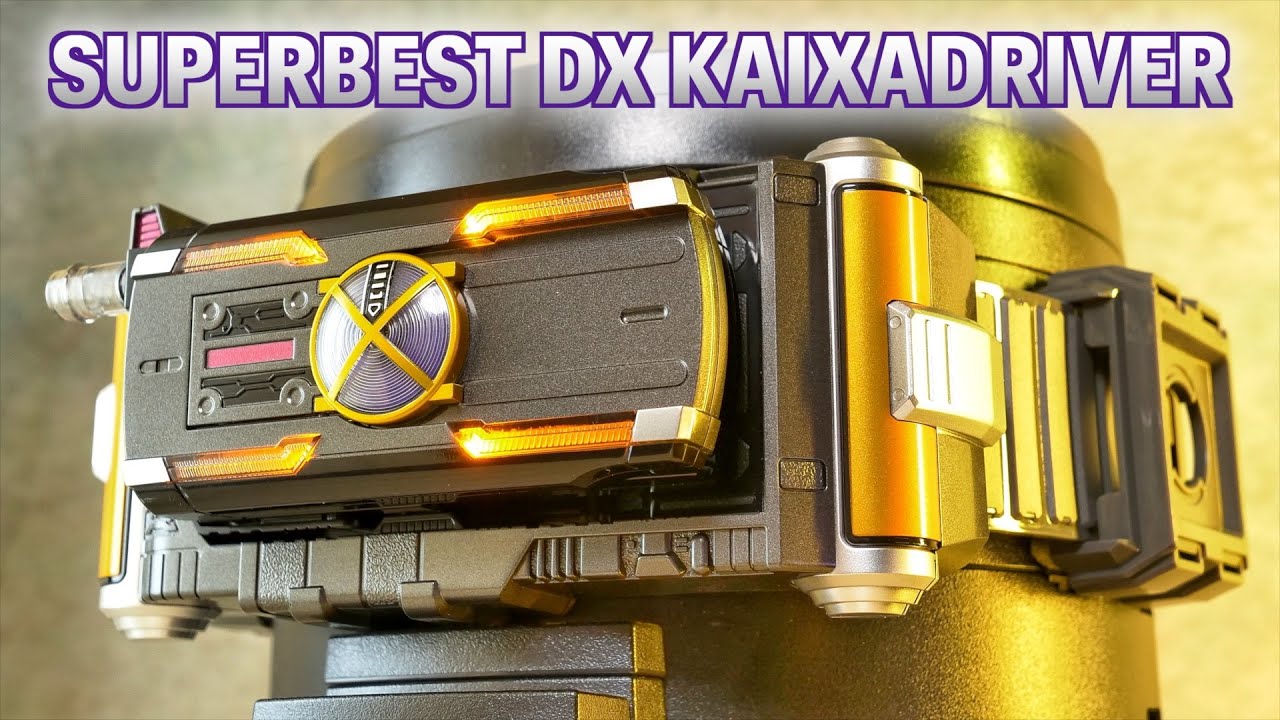 スーパーベスト DX カイザドライバー レビュー【仮面ライダーファイズ】/SuperBest DX KaixaDriver Unboxing | MaskedRiderFAIZ : 555