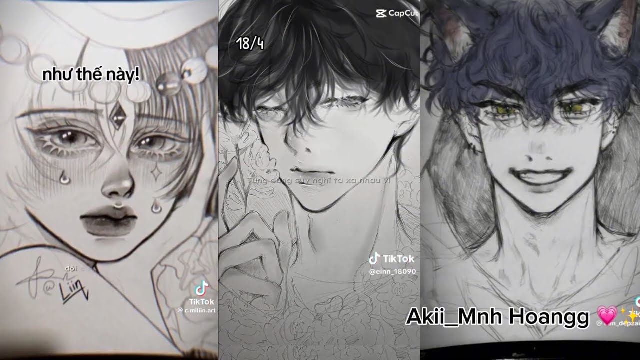 #9 tổng hợp tiktok tranh của các dân vẽ hết nước chấmm😋💋💦🌷🫶#drawing #art #tiktok #trending