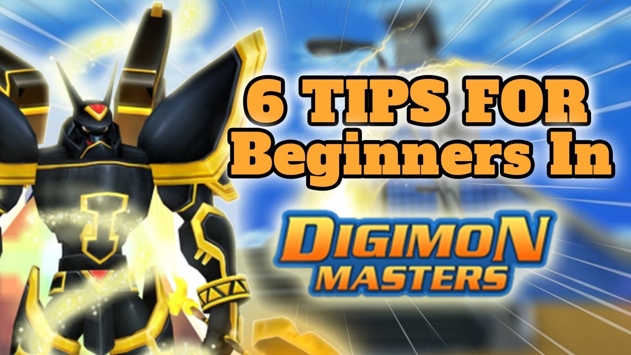 6 TIPS For Beginners In Digimon Masters Online...