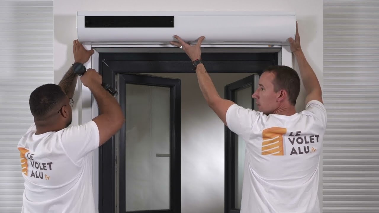 Tutoriel Le Volet Alu : Pose volet roulant en façade