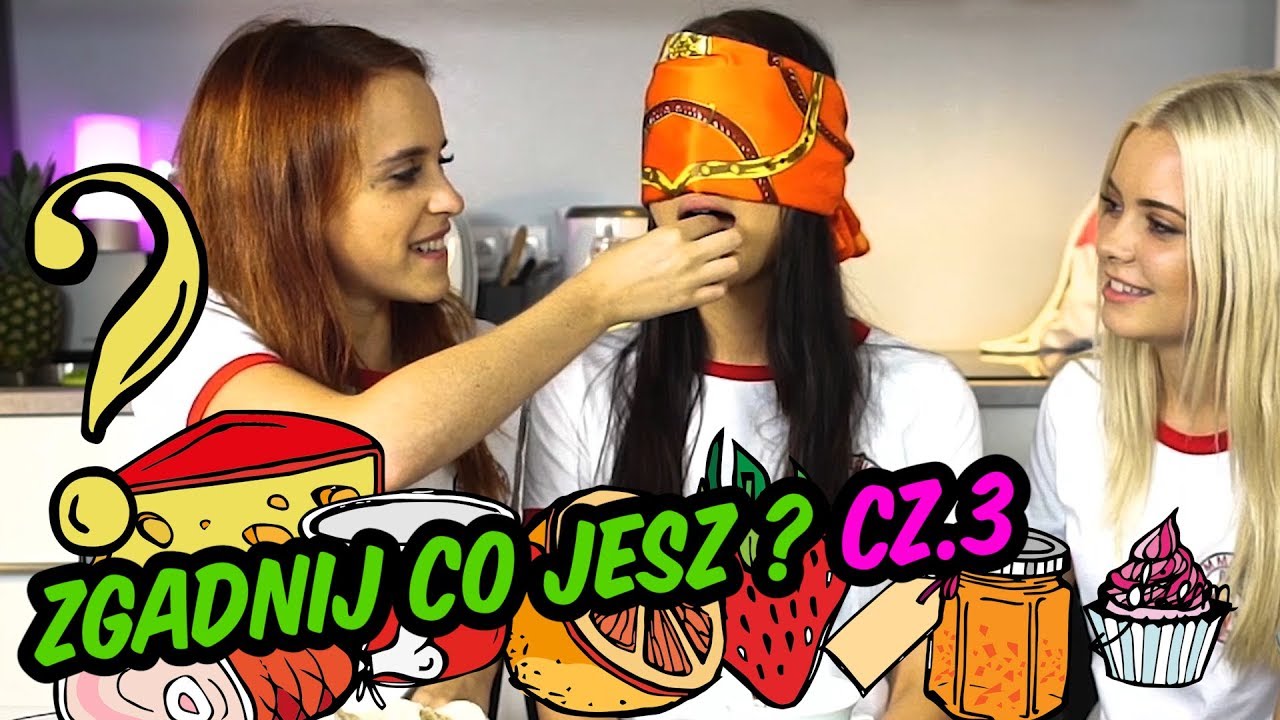 Zgadnij co jesz cz.3 z Julką 🍕🥙🥝🍏 + niespodzianka na końcu Filmu