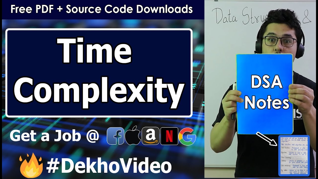 Time Complexity and Big O Notation (with notes)