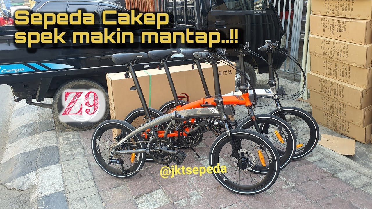 New Realase..!! Sepeda Lipat Element Ecosmo Z9 18speed