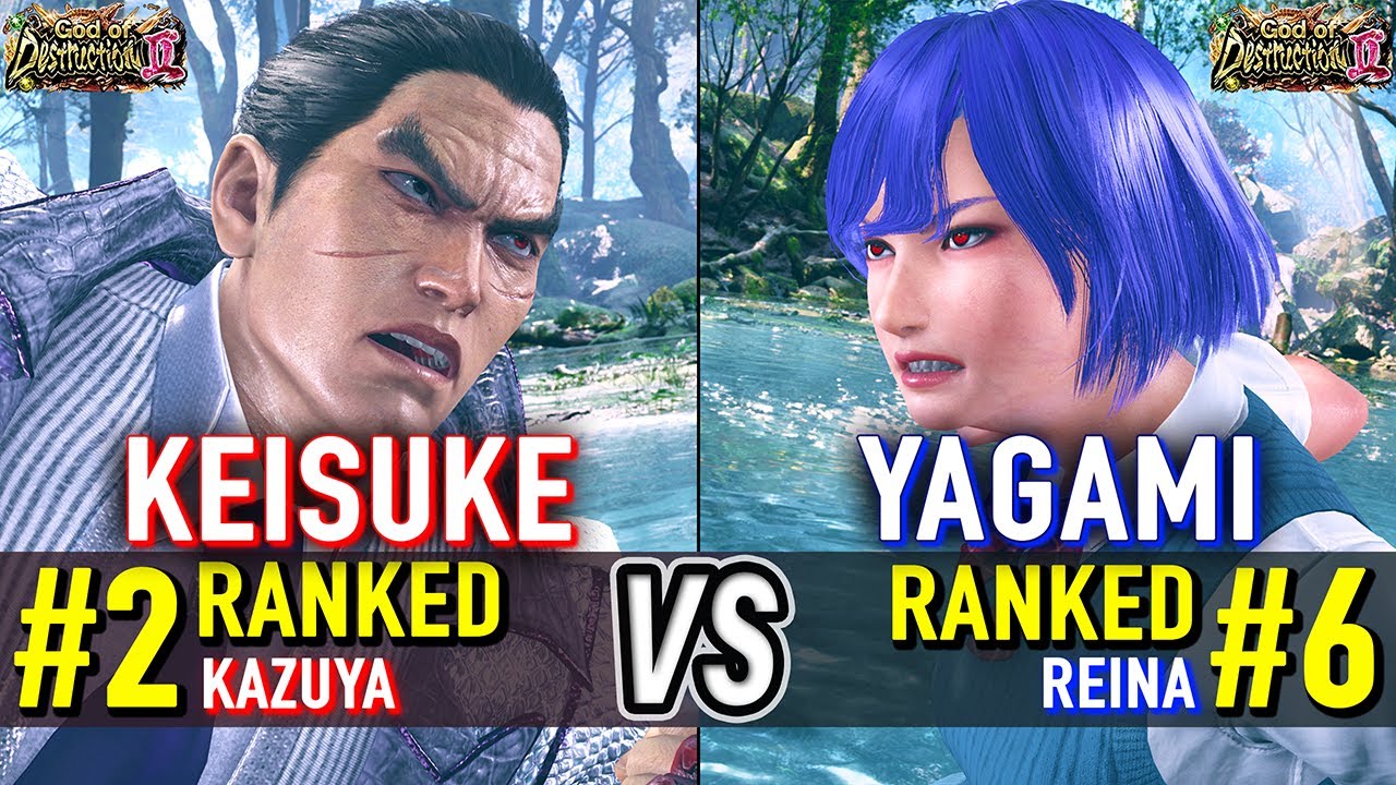 T8 🔥 KEISUKE (#2 Ranked Kazuya) vs YAGAMI (#6 Ranked Reina) 🔥 Tekken 8 High Level Gameplay