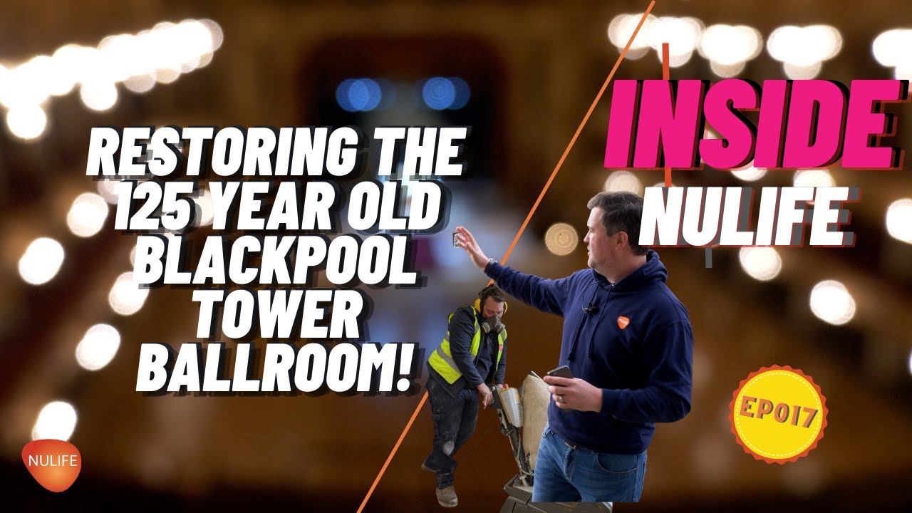 Restoring Blackpool Tower Ballroom! - 125 year old Grade 1 Listed RESTORATION!