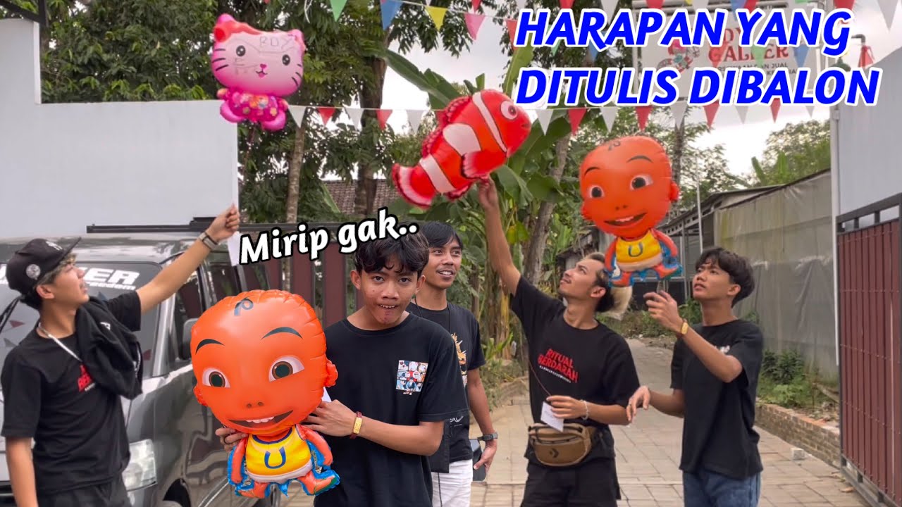 PESAN DAN HARAPAN NEMO,BOY DAN ENTHUL YANG DITULIS DIBALON