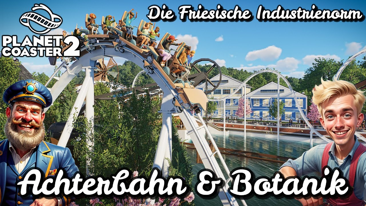 Friesische Industrienorm EN 13814 - Planet Coaster 2 Let's Play Deutsch - Teil 17 - Achterbahnbau