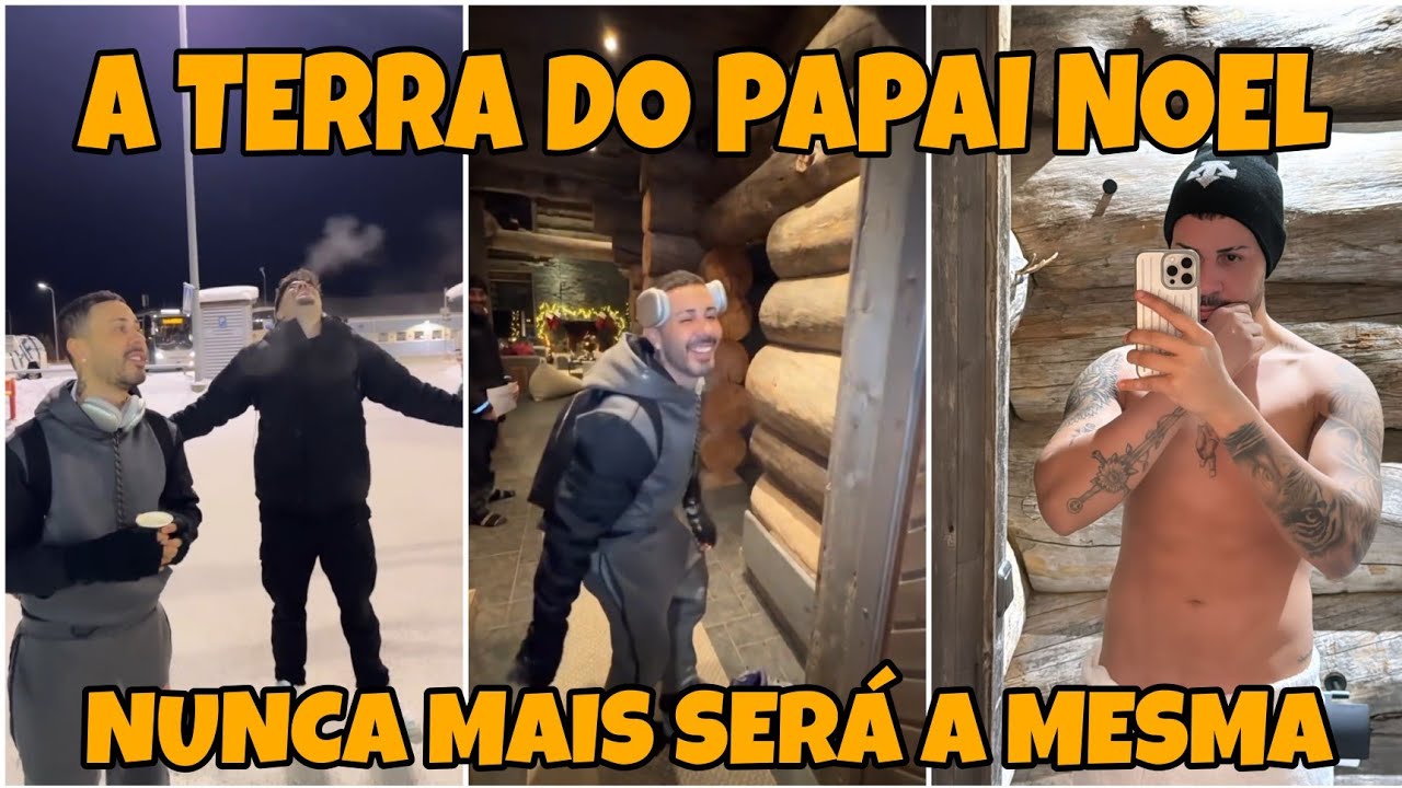 CARLINHOS MAIA CHEGA NA FILANDIA 🎅🫎