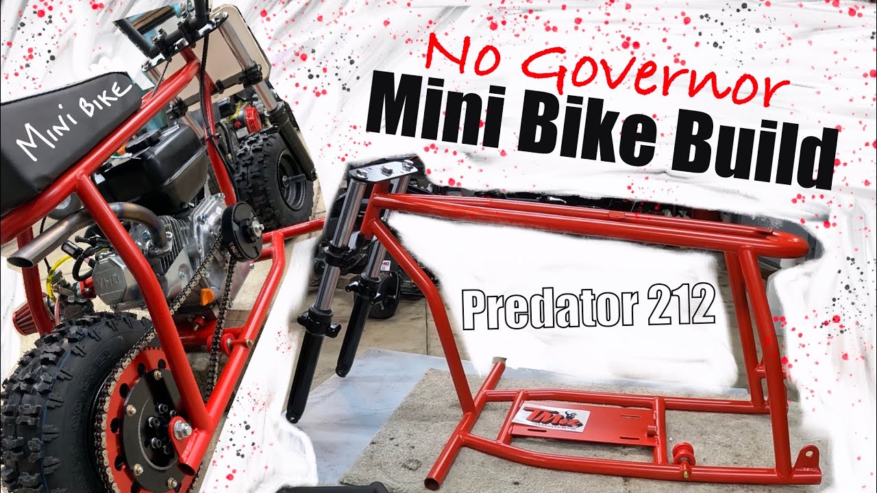 Как построить мини-байк для мотокросса 2 Prep Harbor Freight Predator 4 Mini bike/GoKart Tmez Min...