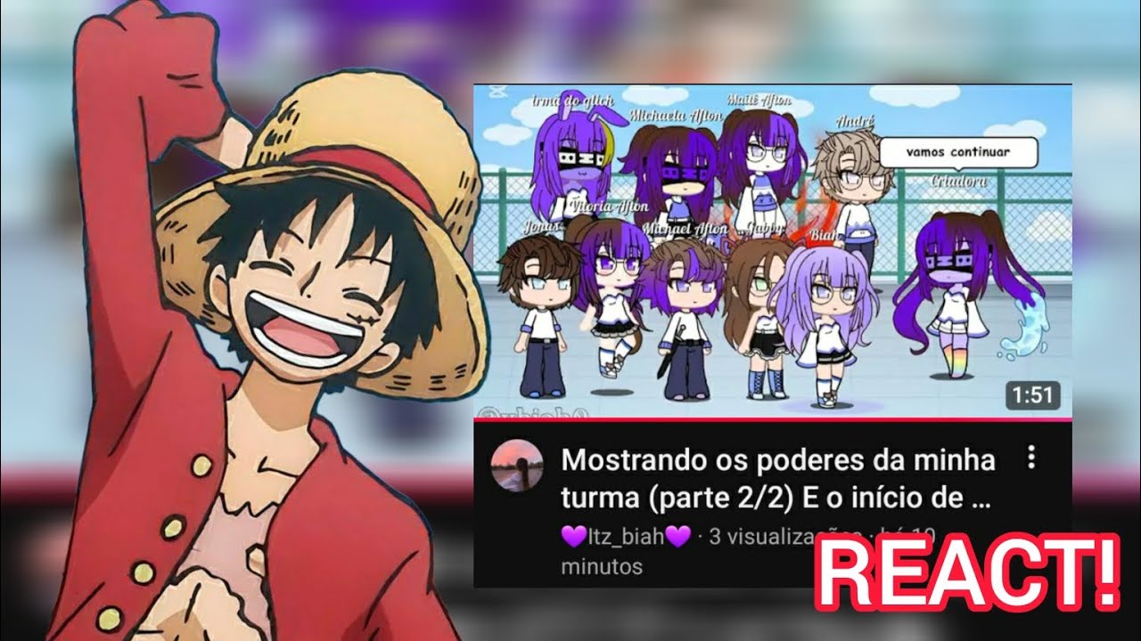 Mostrando os poderes da minha turma #2 (EP1) #video #videoviral #react #brasil #gacha #memes 