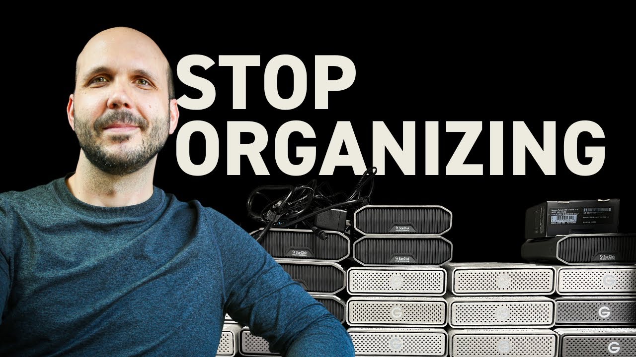 BEST Video Editing FILE STRUCTURE And ORGANIZATION