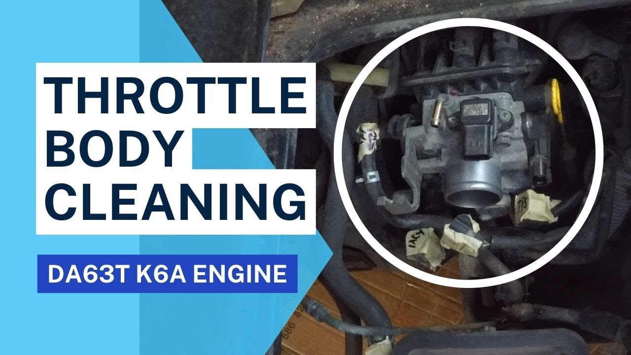HOW TO REMOVE AND CLEAN THROTTLE BODY OF SUZUKI DA63T : PAANO TANGGALIN AT LINISIN ANG THROTTLE BODY