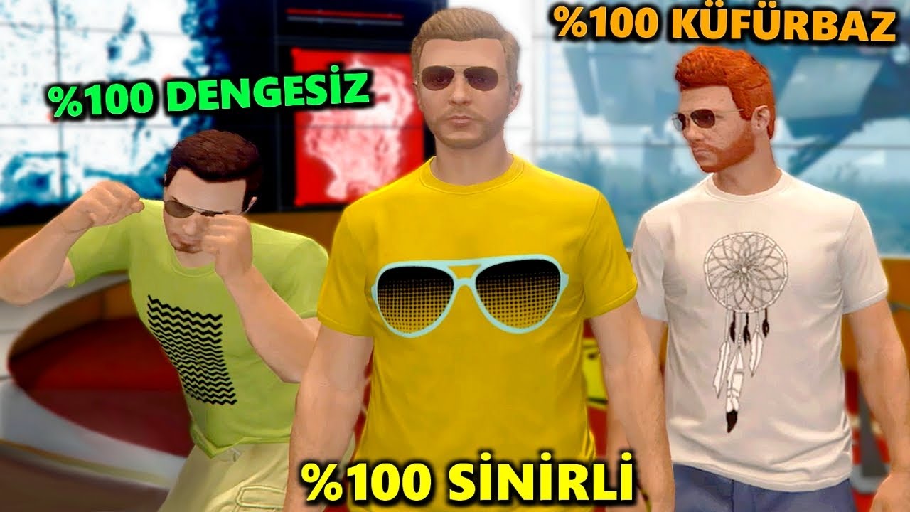 AGALARLA GTA 5 PSİKOLOJİMİ BOZUYOR (%100 reel)