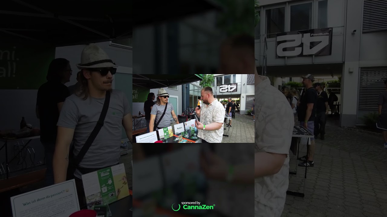 Interview mit Deutschen Hanfverband 🥦🥦 #shorts #interview #m&uuml;nchen #bayern #luckyandstoned