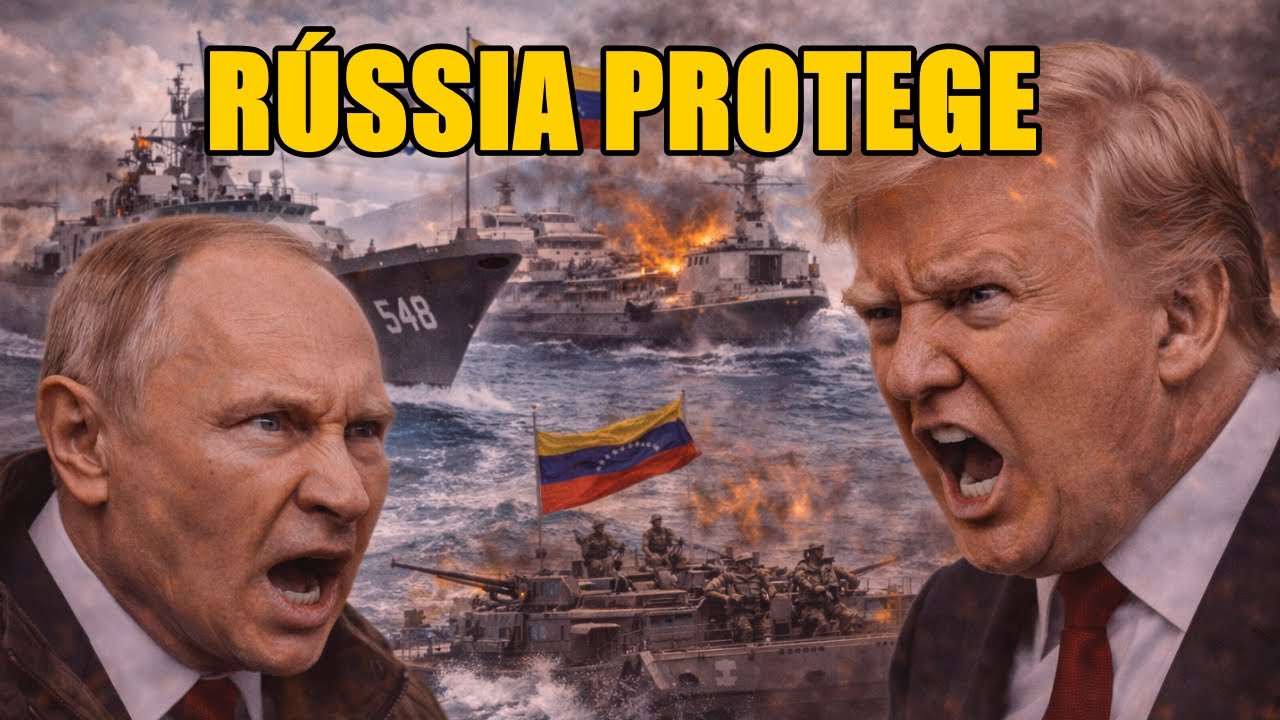 RÚSSIA ENTRA NO CONFLITO NAVAL: BLINDAGEM DE NAVIOS VENEZUELANOS GERA CRISE COM WASHINGTON!
