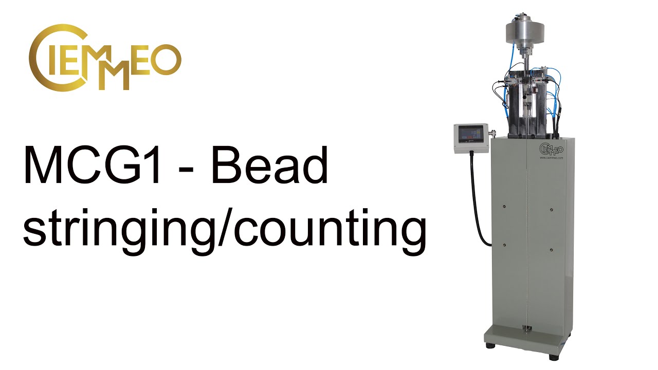 Ciemmeo MCG1 Bead Threading / Stringing / Counting machine