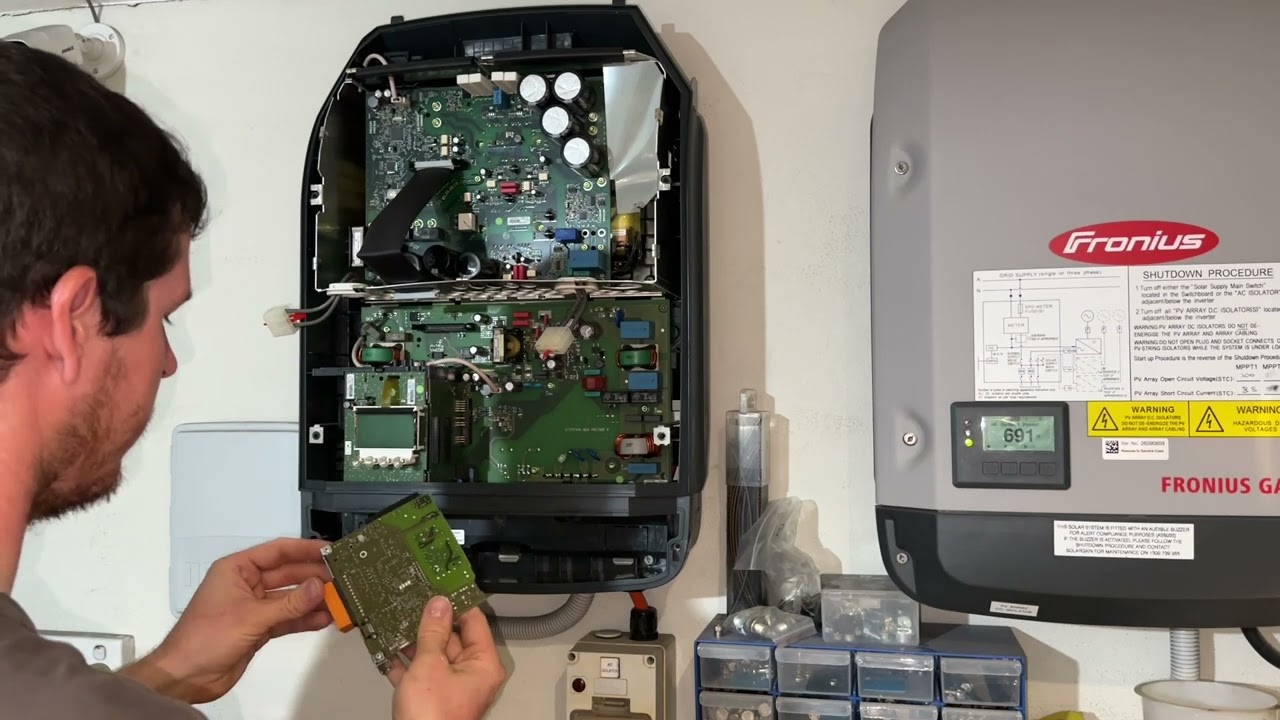Fixed Fronius Error 509, 401, 102 control card repair