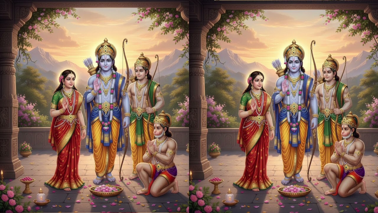 Shri Ram Luxman Janki #bhakti #devotionalbhajan #song#Vishal Triveni #aarti #bhakti #bhajan