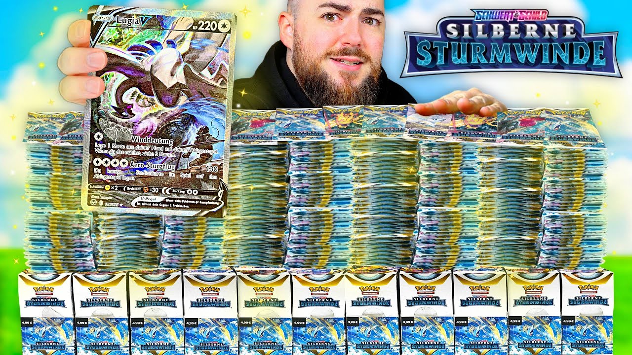 Ich öffne 100 Booster für die 300€ Pokemon Karte! 🔥😨