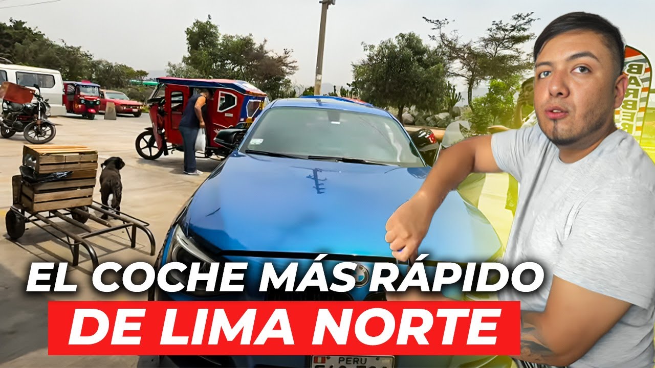 EL AUTO m&aacute;s RAPIDO de LIMA NORTE 😲 - JULITO TV