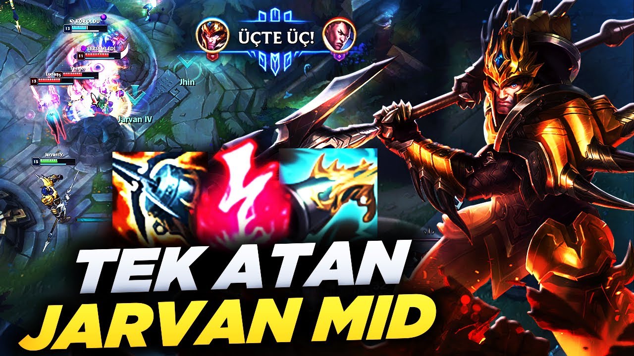 0.0 SANİYEDE TEK ATAN JARVAN MI 😱 | HER ATLADIĞINI %100 YOK EDEN JARVAN MİD | Emre Bey
