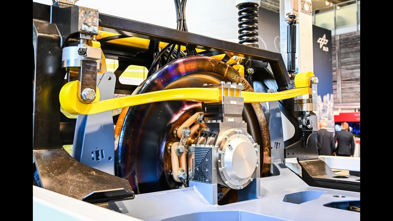 Hightech-Fahrwerk für den Zug der Zukunft