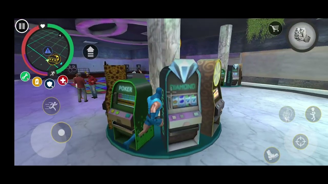 Rope hero vice city game play with me 🐊 driving helicopter 🚁 jet fight with police 🚨🚓 blasting car's