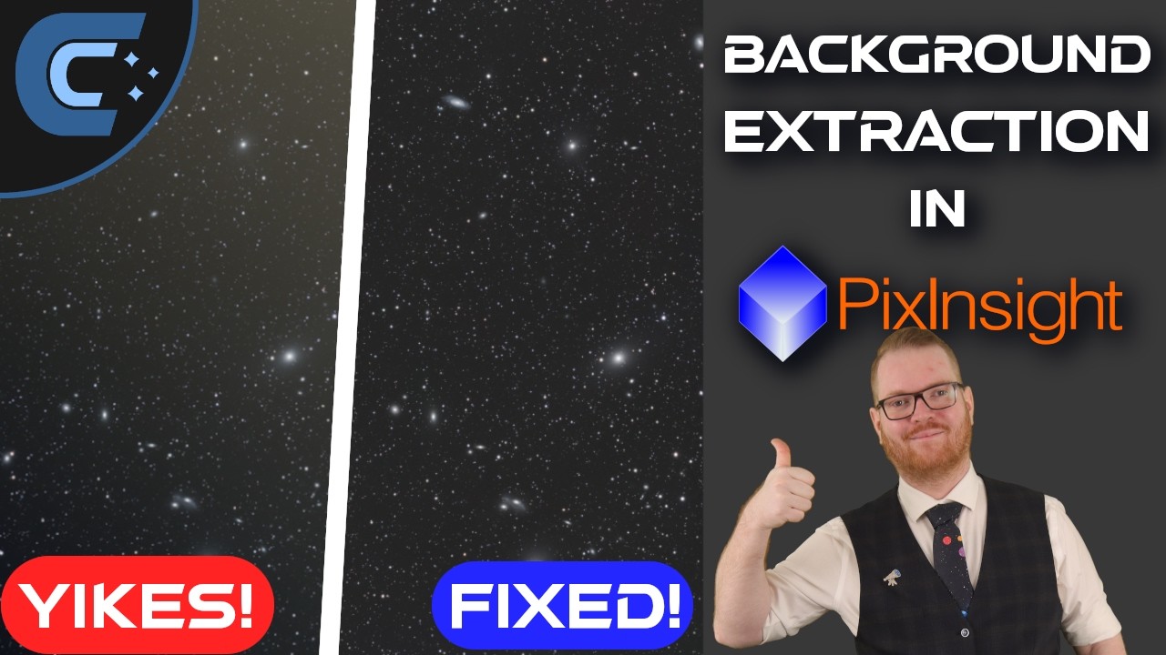Easy Background Extraction in PixInsight &ndash; PixInsight  Lesson 2
