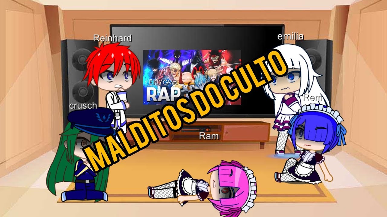 Re:zero React Rap da Liga dos Vilões (Boku no Hero Academia) | Union Z (Subaru as)