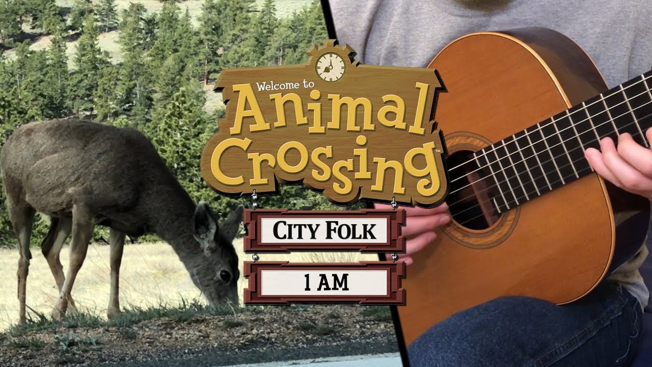 Animal Crossing: City Folk/Wild World - 1 AM (Guitar Cover)
