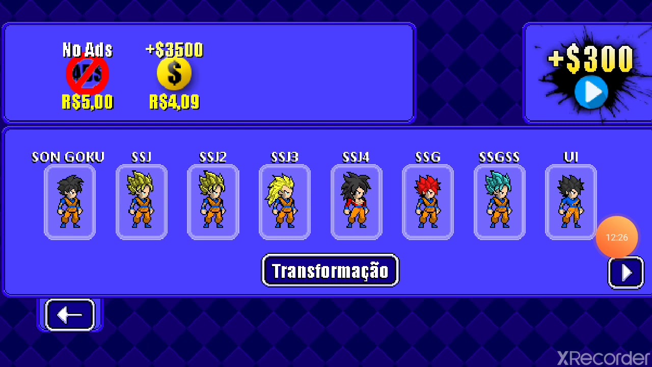 Como fazer as transformações de Son Goku warrior of the universe