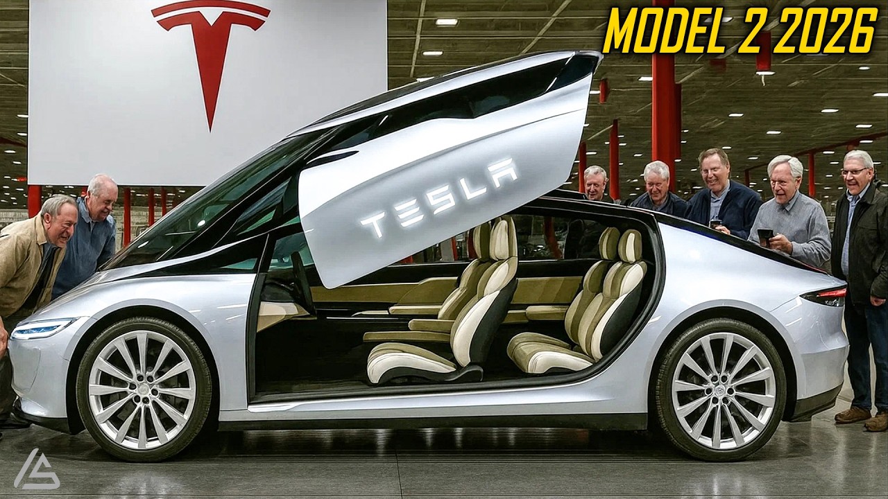 Интерьер Tesla Model 2 2026 года наконец-то здесь. Совершенно новая версия Senior Edition.