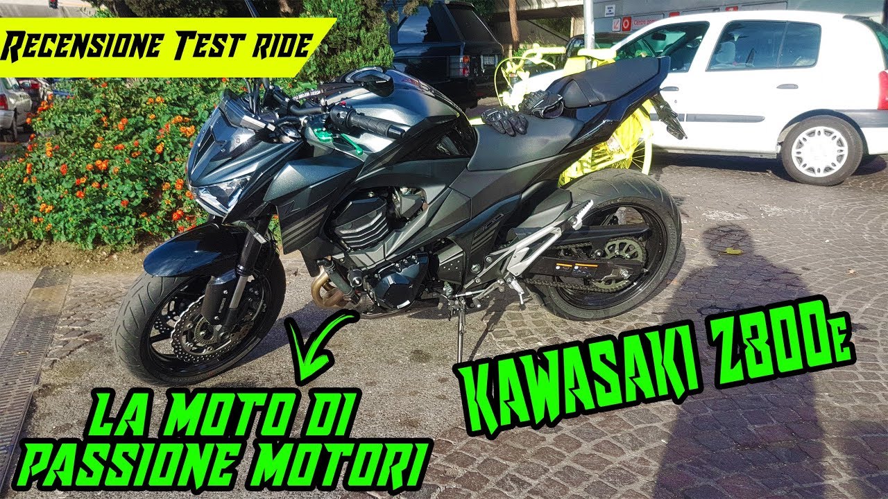 Recensione - Test Ride | KAWASAKI Z800e - L'elefante Leggero💃 - La Moto di PASSIONE MOTORI!
