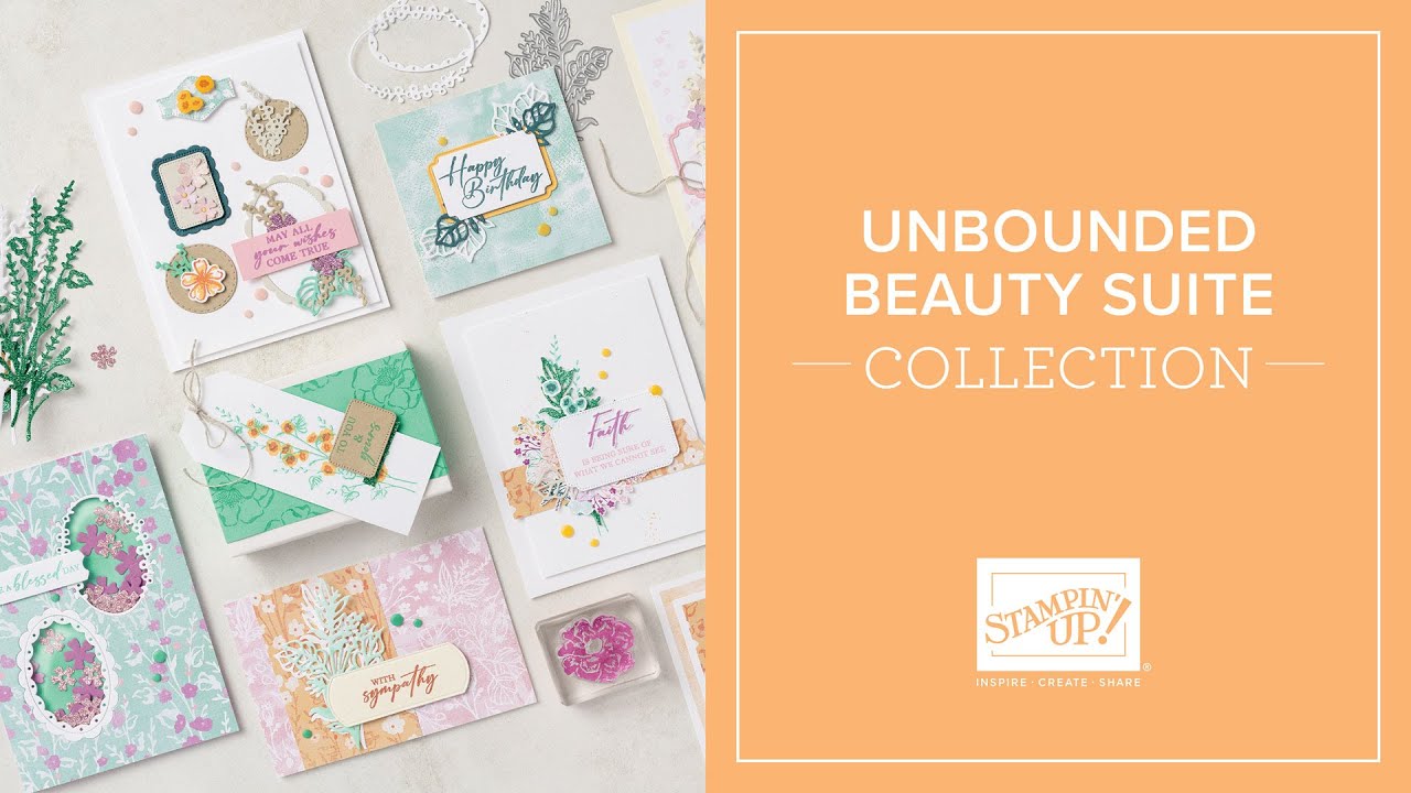Unbounded Beauty Suite Collection: Coordinated Floral Products & Suite Bundles by Stampin’ Up!