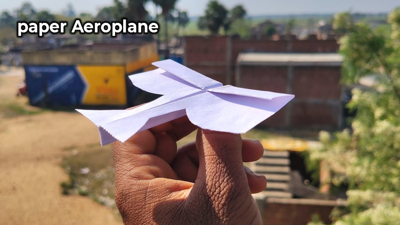 Make In Paper Aeroplane birds #video 