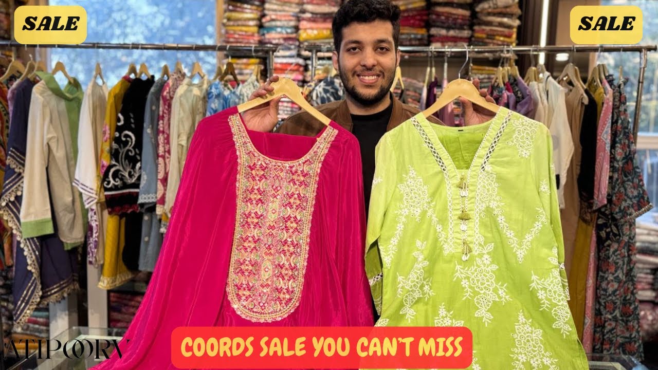 🔥 Coord Sets SALE | Cotton • Linen • Schiffli Coords at Best Prices | Atipoorv Collection