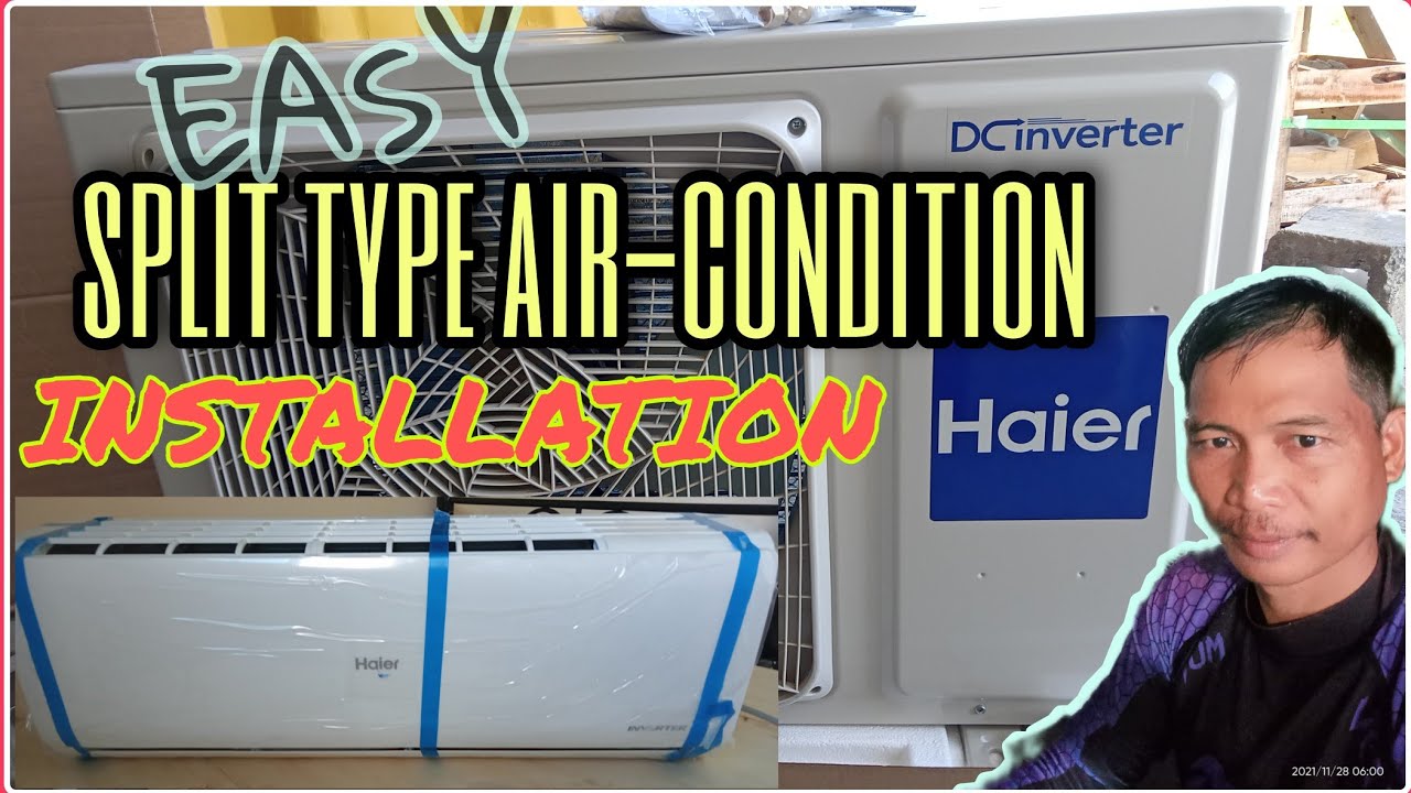 PANO NGA BA MAG INSTALL NG SPLIT TYPE AIR-CONDITIONING