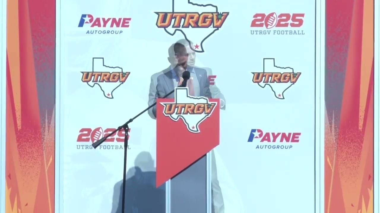 UTRGV Athletics Introduces Travis Bush as Football Head Coach