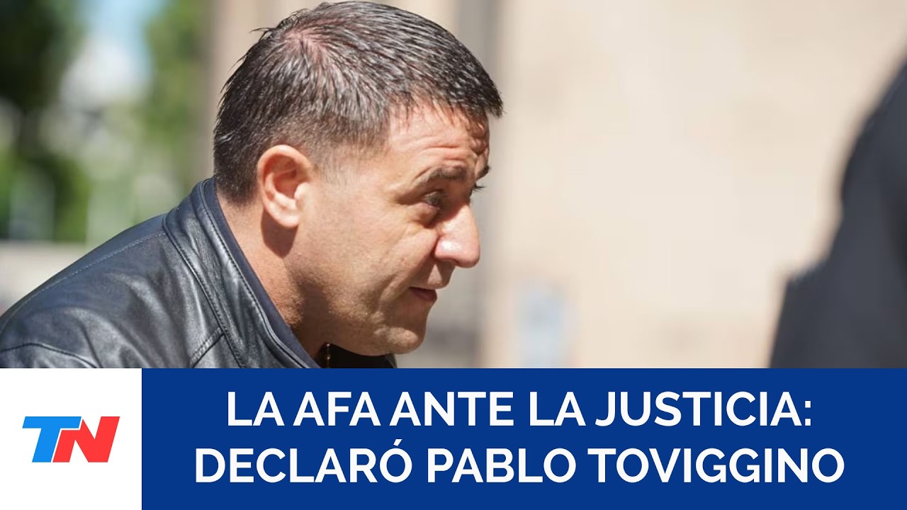 CAUSA AFA: Pablo Toviggino presentó un escrito y evitó responder preguntas en la causa por evasión