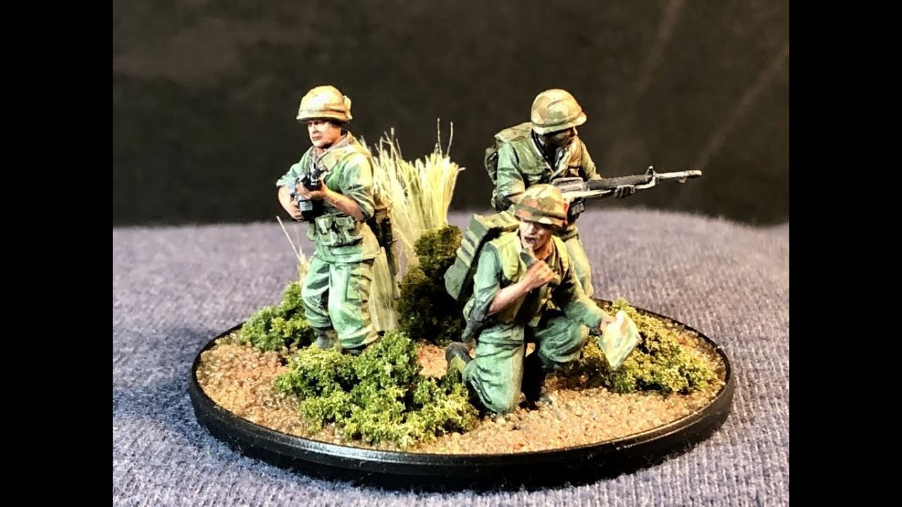 Rubicon VietNam USMC Painted Figures - 28MM